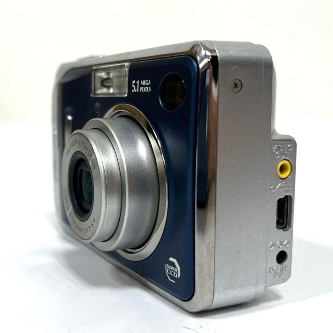 【動作確認済】FUJIFILM FinePix A500 デジカメ ブルー