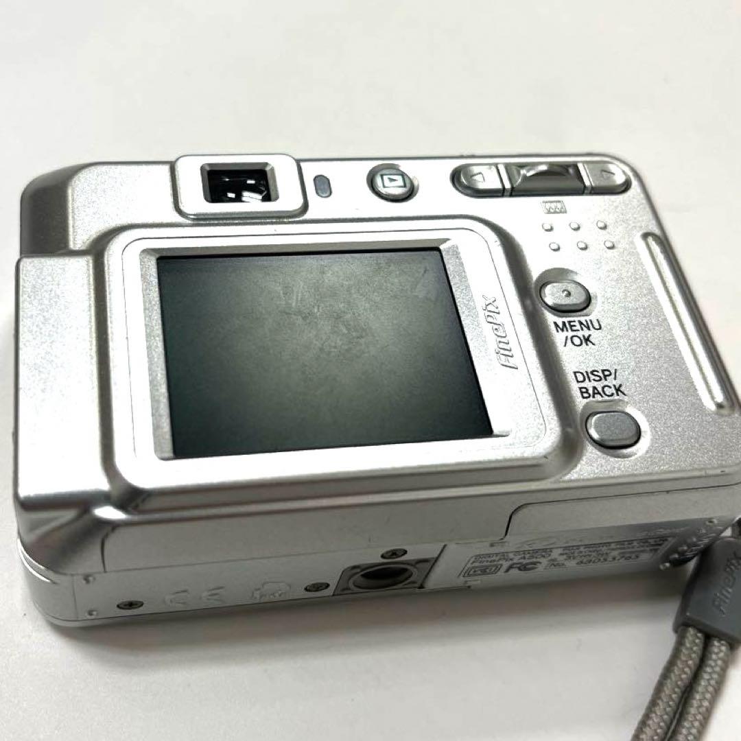【動作確認済】FUJIFILM FinePix A500 デジカメ ブルー