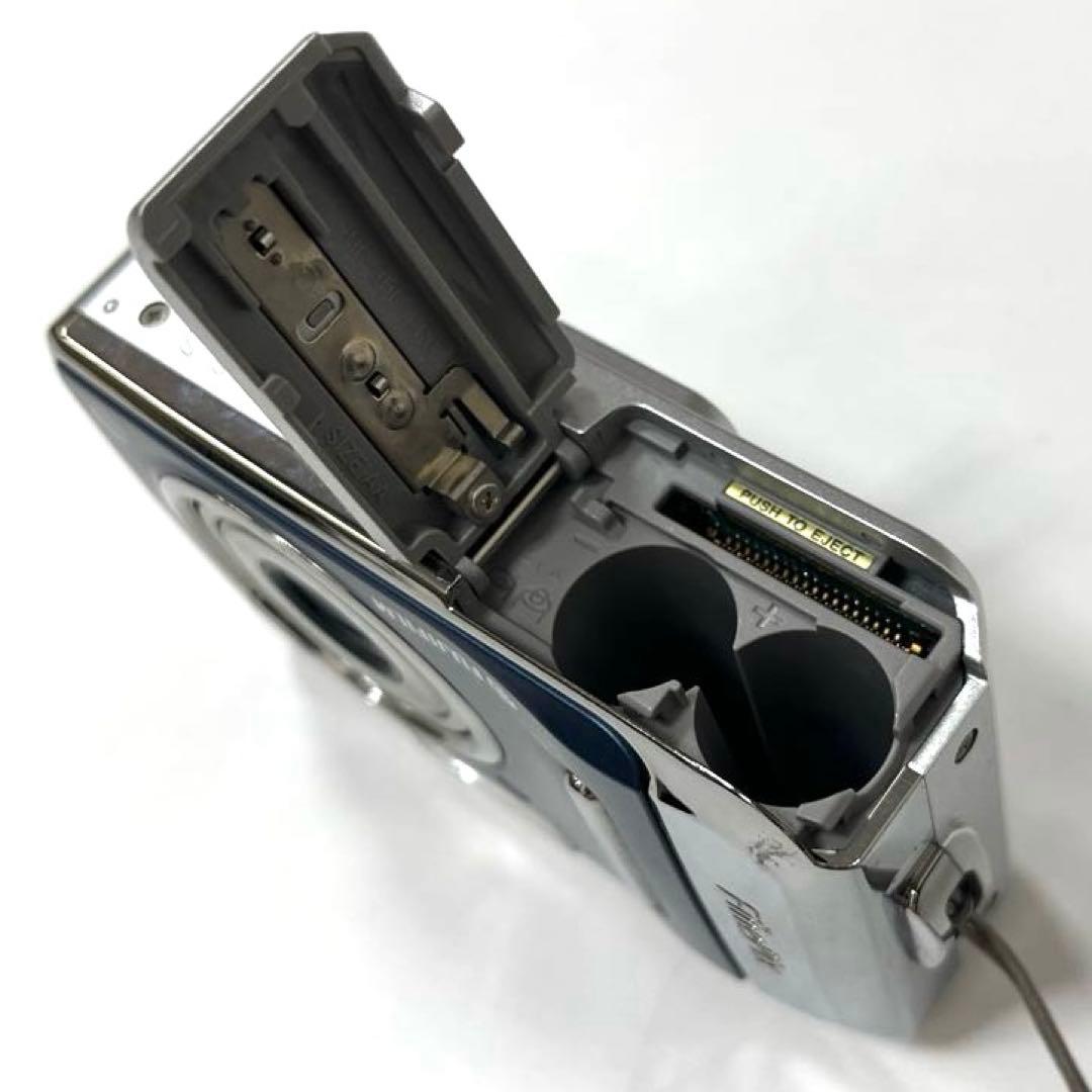【動作確認済】FUJIFILM FinePix A500 デジカメ ブルー
