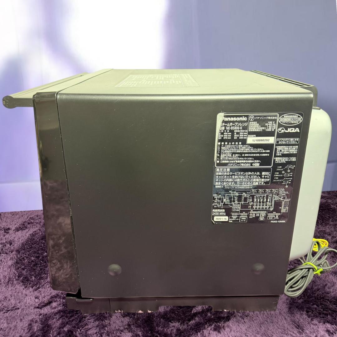 ☆良品 パナソニック NE-BS806 K ビストロ スチームオーブンレンジ