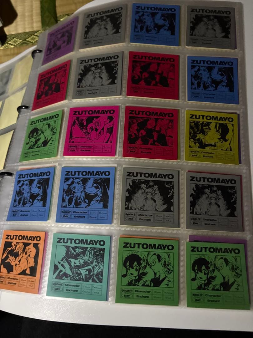 ZUTOMAYOグッズまとめ売り　ガチャ・カード・チェキ・ステッカー等