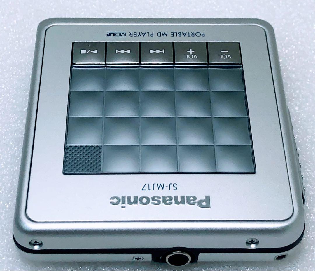 Panasonic☆SJ-MJ17ポータブルMDプレーヤー M D（動作確認済）