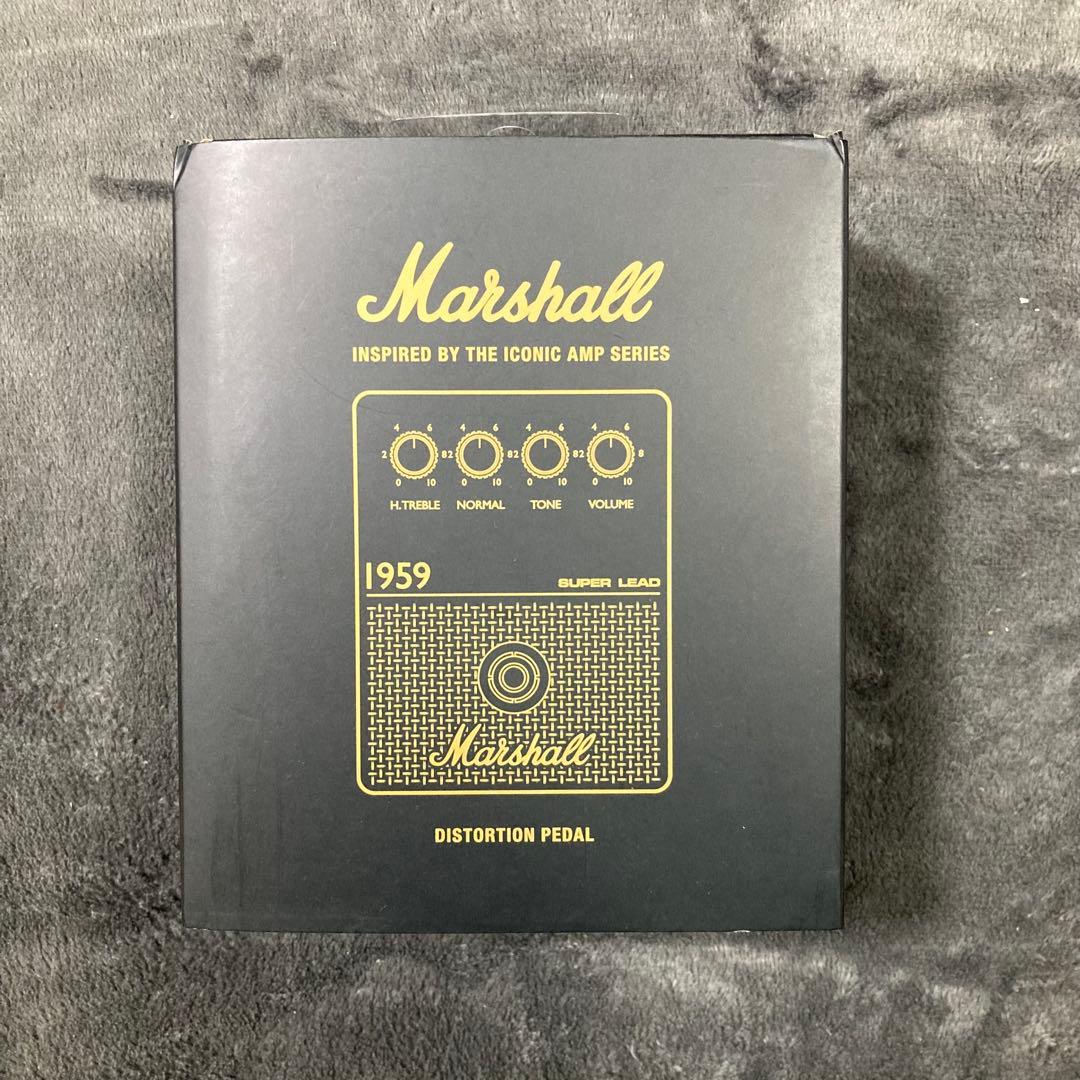 新品同様 Marshall 1959 ペダル Overdrive マーシャル