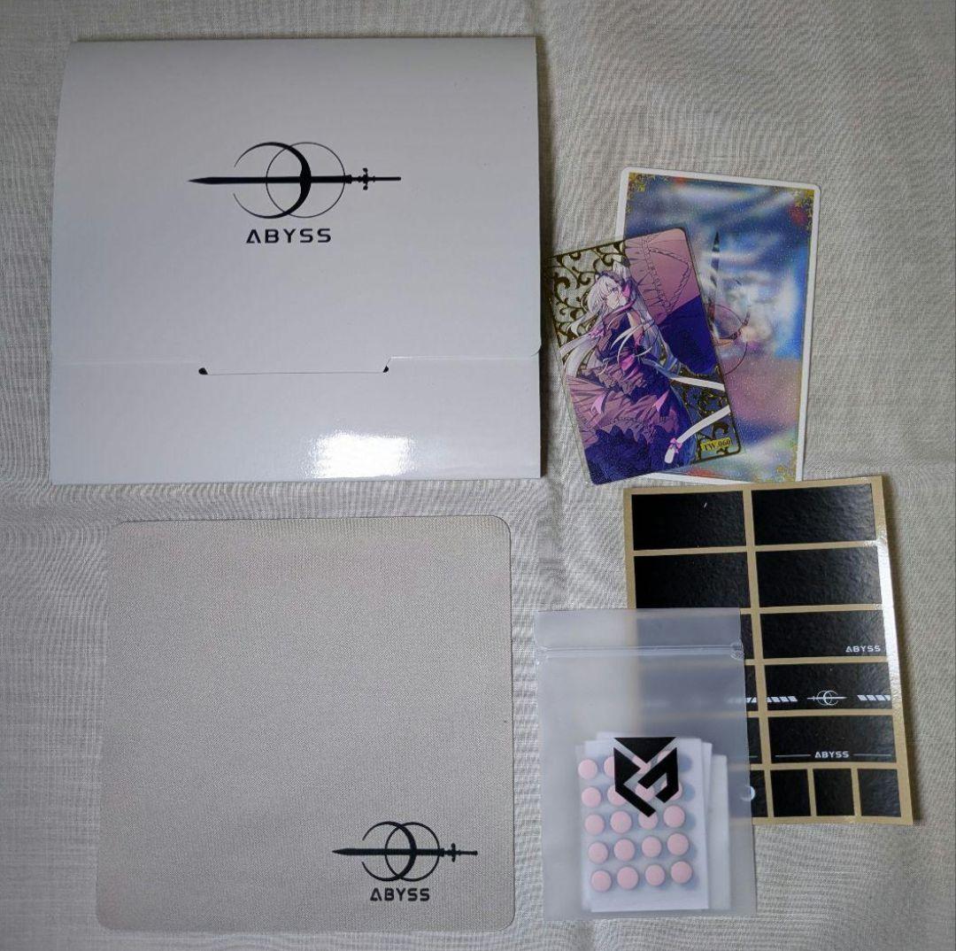 AbyssGaming 琉璃 ガラスマウスパッド