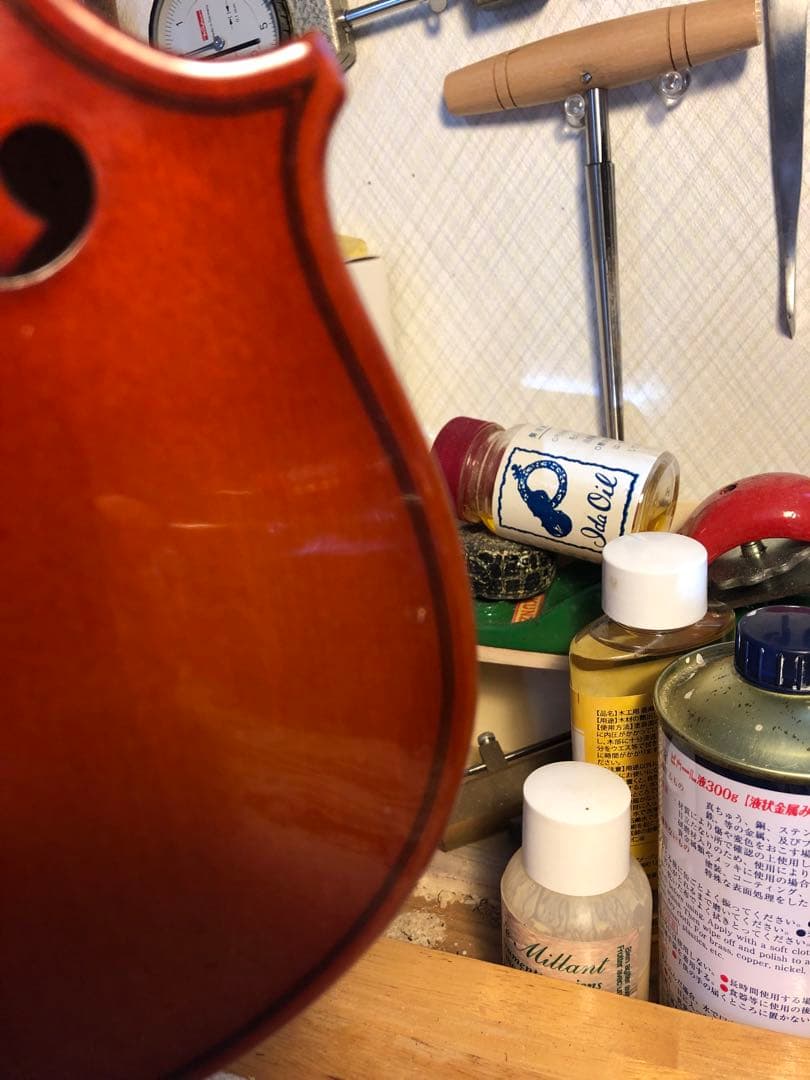 【駒&魂柱調整済】Suzuki分数バイオリンNo200 3/4 2008