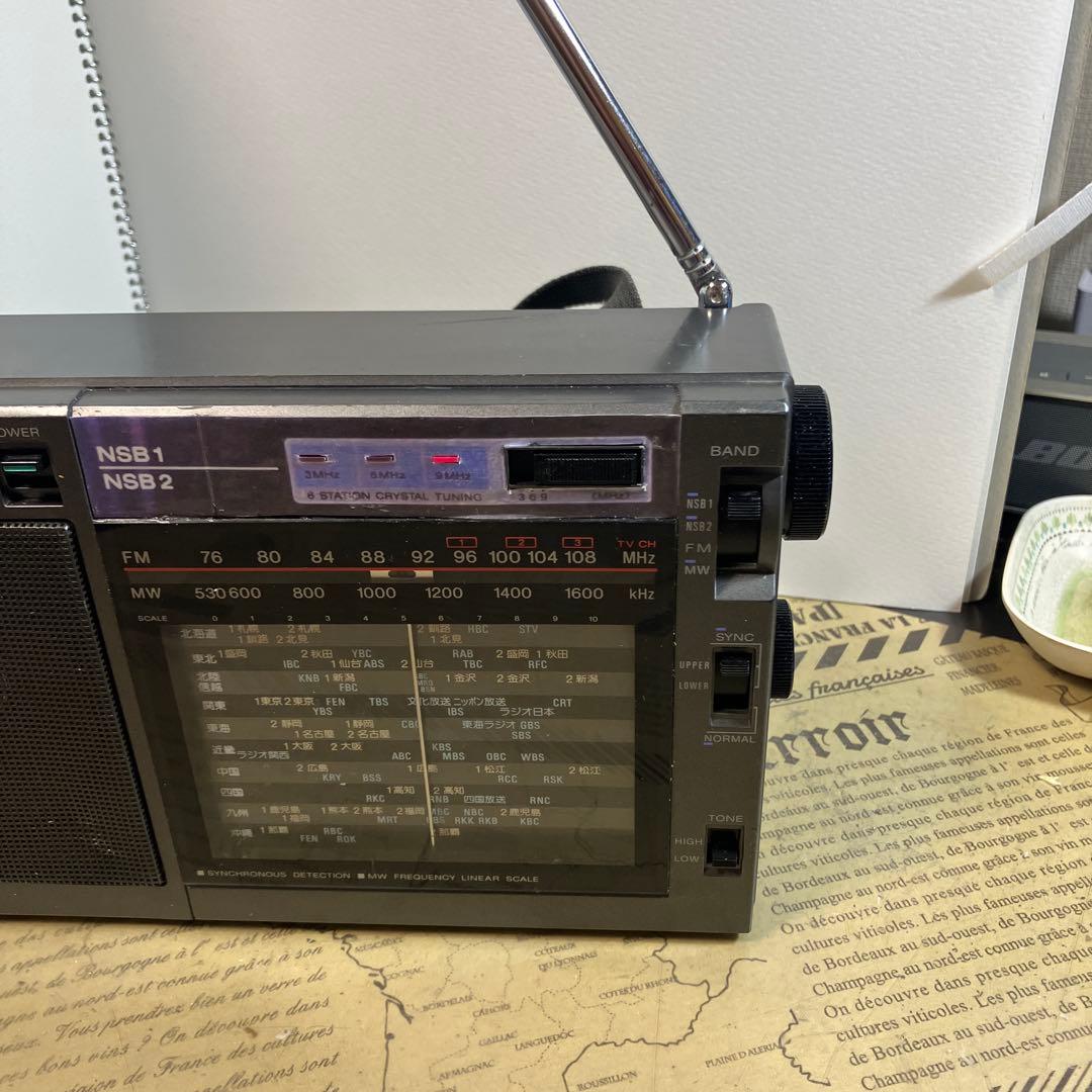 ソニー最後の日本製ラジオの一台　ICF-EX5