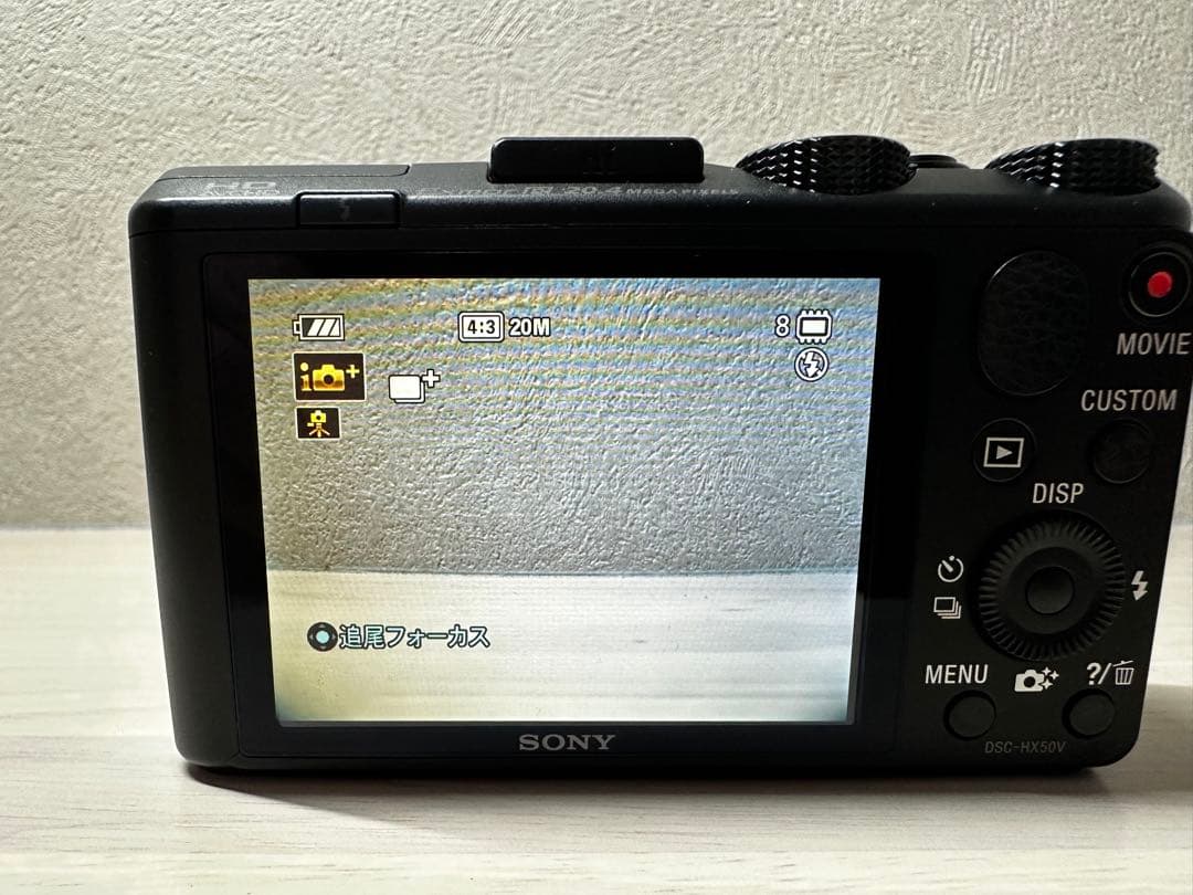 【美品】SONY サイバーショット　DSC-HX50V コンパクトデジタルカメラ