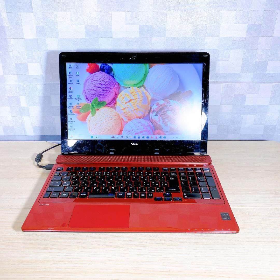 オフィス付/SSD256GB/メモリ8GB/Corei3搭載快適ノートパソコン