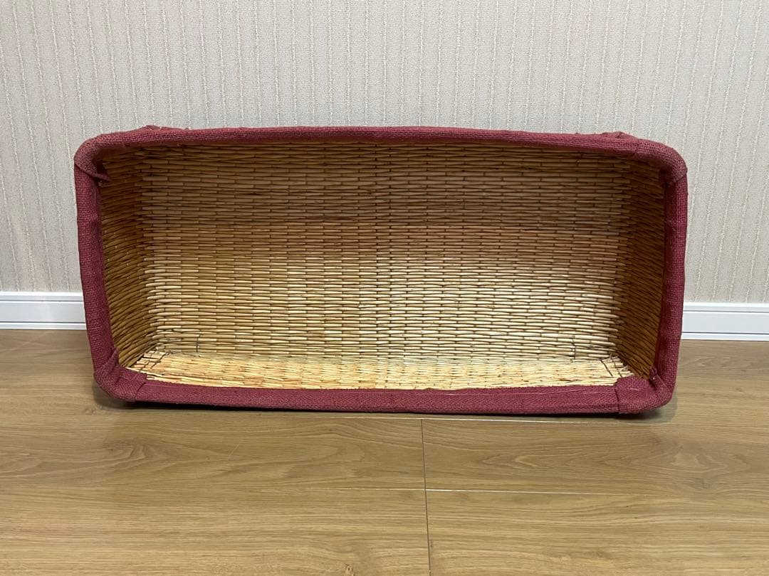 激レア★柳行李　大小セット　昭和レトロ　アンティーク籠　衣装箱　収納ケース
