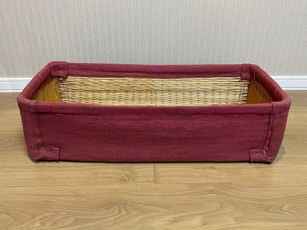 激レア★柳行李　大小セット　昭和レトロ　アンティーク籠　衣装箱　収納ケース