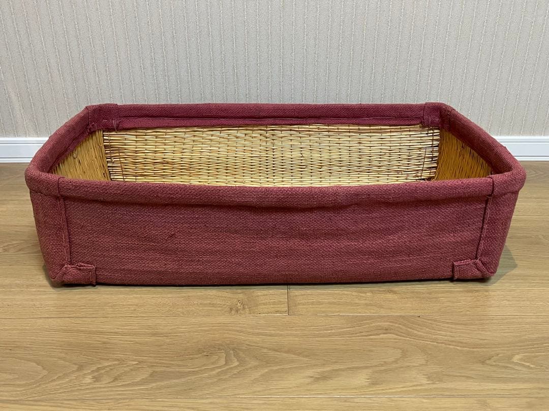 激レア★柳行李　大小セット　昭和レトロ　アンティーク籠　衣装箱　収納ケース