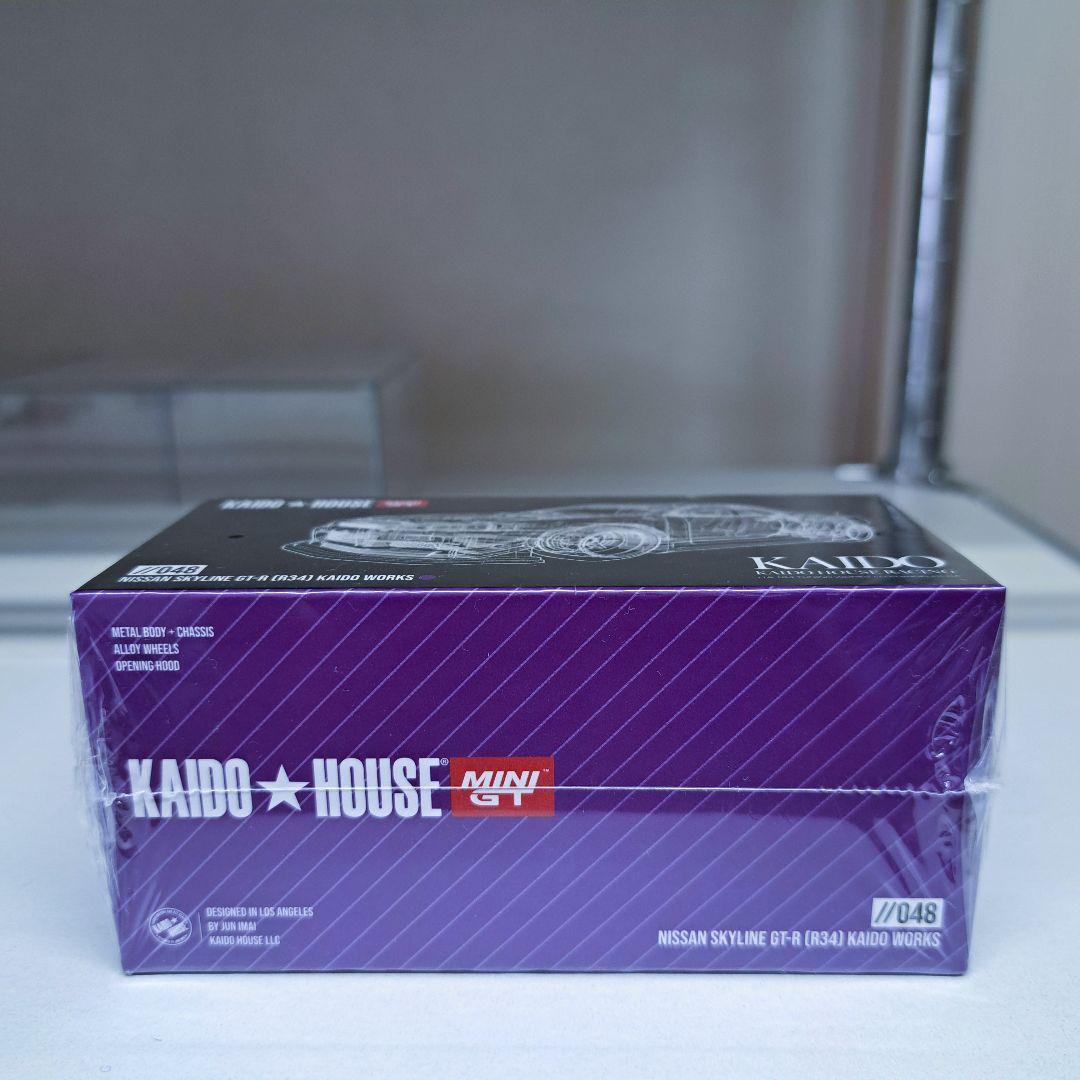 新品 1/64 スカイライン GT-R R34 KAIDO WORKS V1