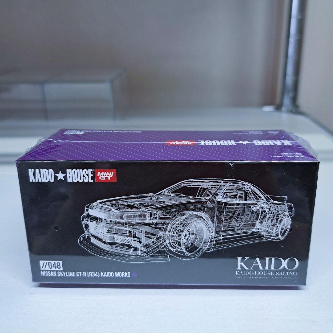 新品 1/64 スカイライン GT-R R34 KAIDO WORKS V1