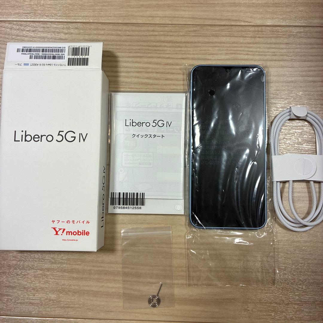 libero 5G Ⅳ A302ZT 128GB ブルー SIMフリー