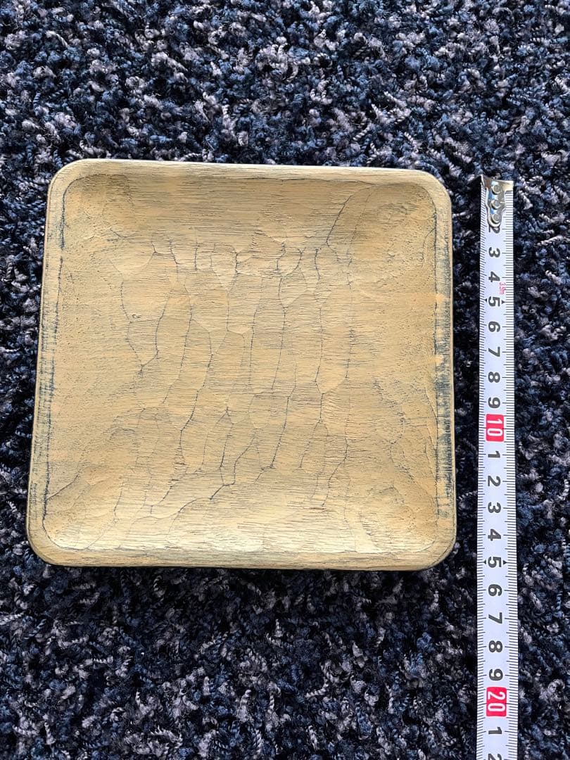 【新品未使用】 三谷龍二 白漆 15cm お盆