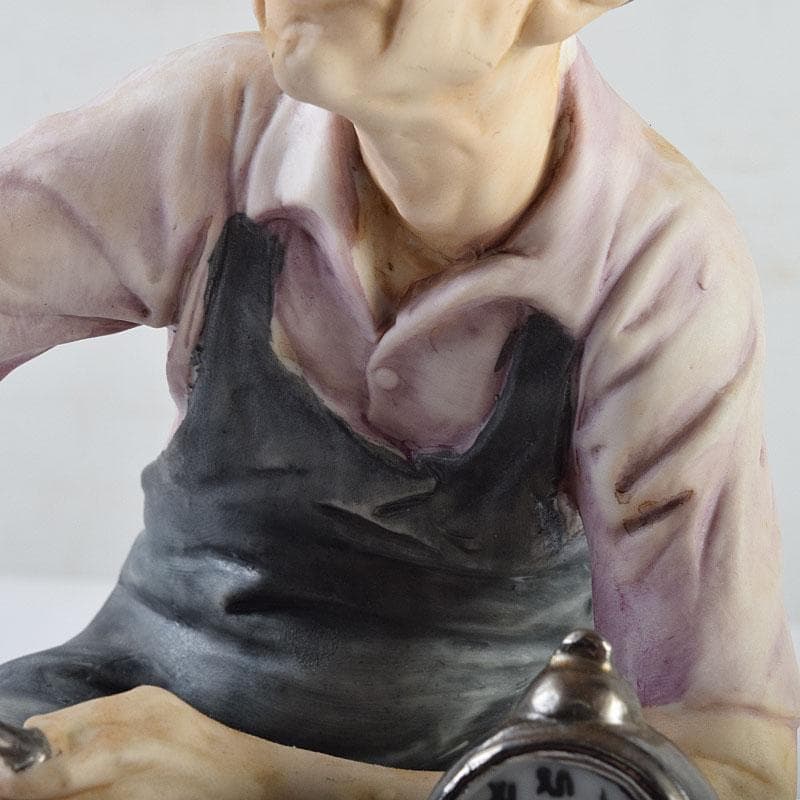 イタリア製　CAPODIMONTE　カポディモンテ　フィギュリン　V　R9588