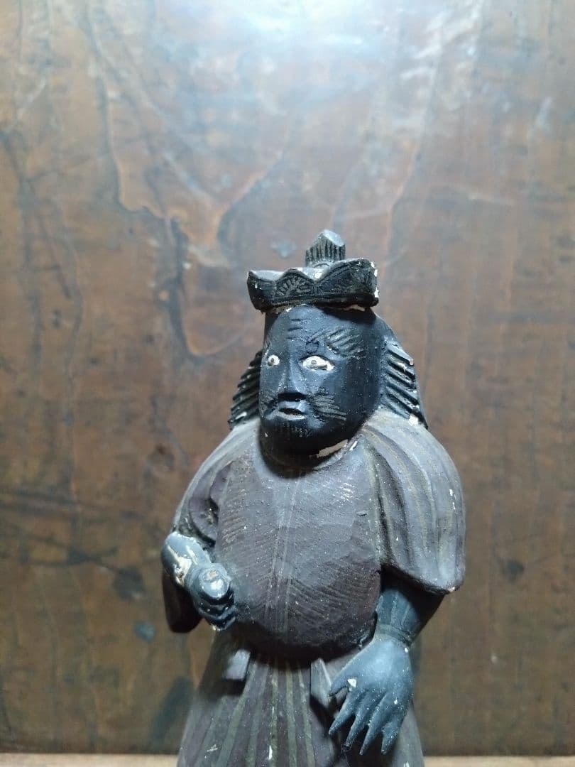 木彫柴又帝釈天　日蓮　葛飾区　男はつらいよ　古美術骨董古道具　仏像