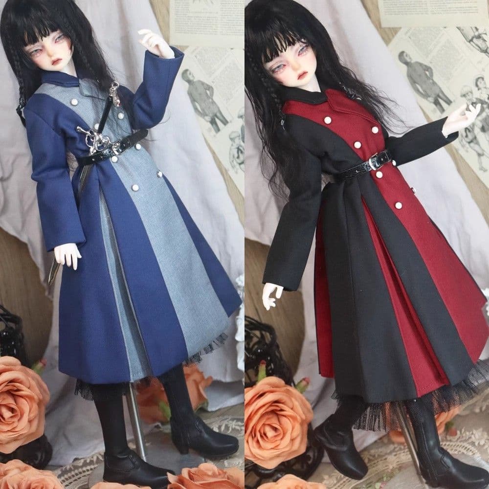 AX12 BJD 1/3 ドール 衣装 人形服 コート　ハンドメイド