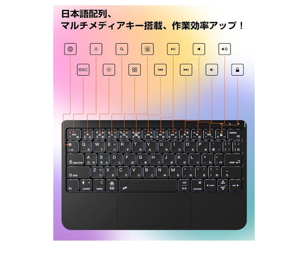 iPad用マジックキーボード付きケース