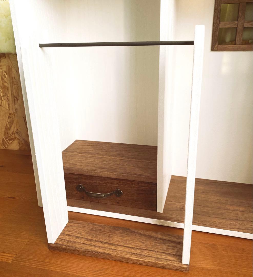 ❤︎おうち型人形用木製収納ケース　ブライス　アイシードール　パオラドール　パオラレ