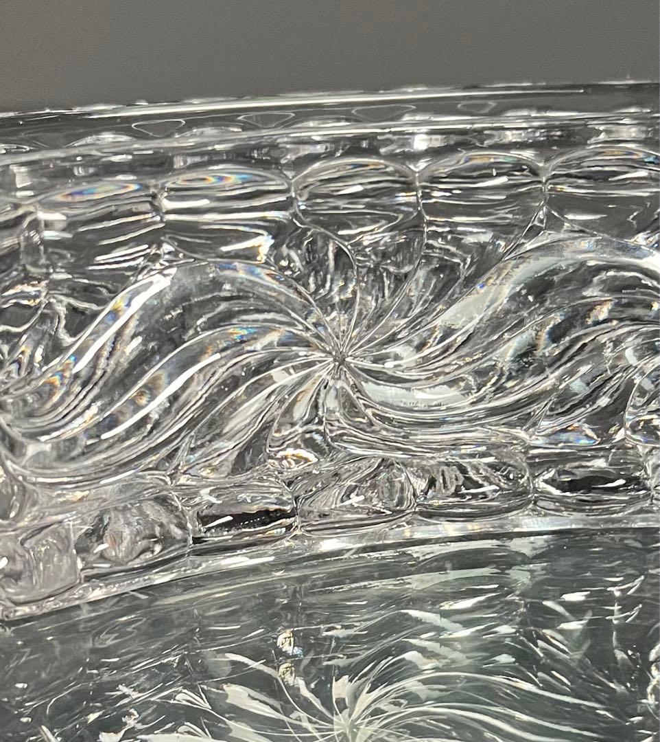 BACCARAT バカラ /※大型センターピース　29cm×15cm 花器　薔薇