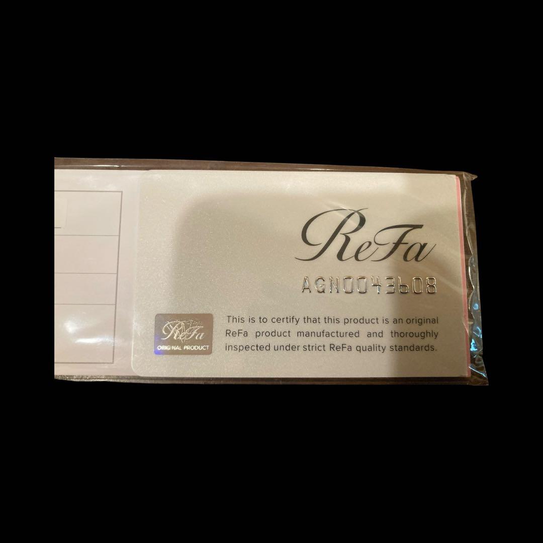 ReFa リファフィンガーアイロン STブラック、充電コードアダプター付