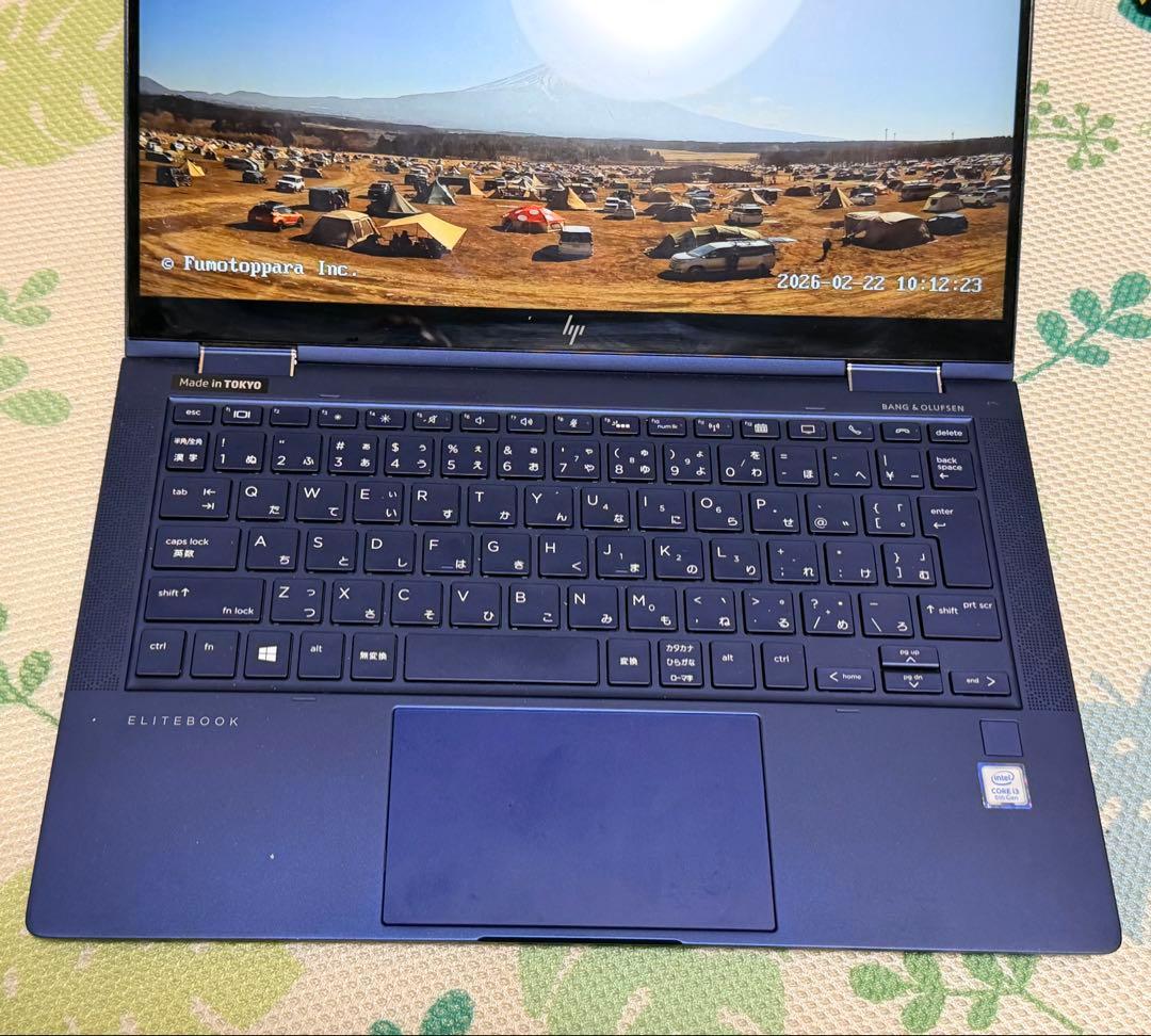 Windowsノート本体 HP Elite Dragonfly i3-8145u 8GB 512GB