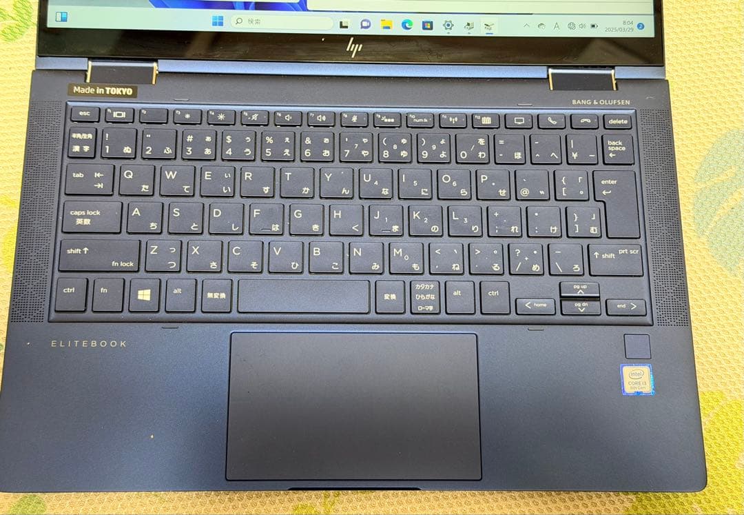 Windowsノート本体 HP Elite Dragonfly i3-8145u 8GB 512GB