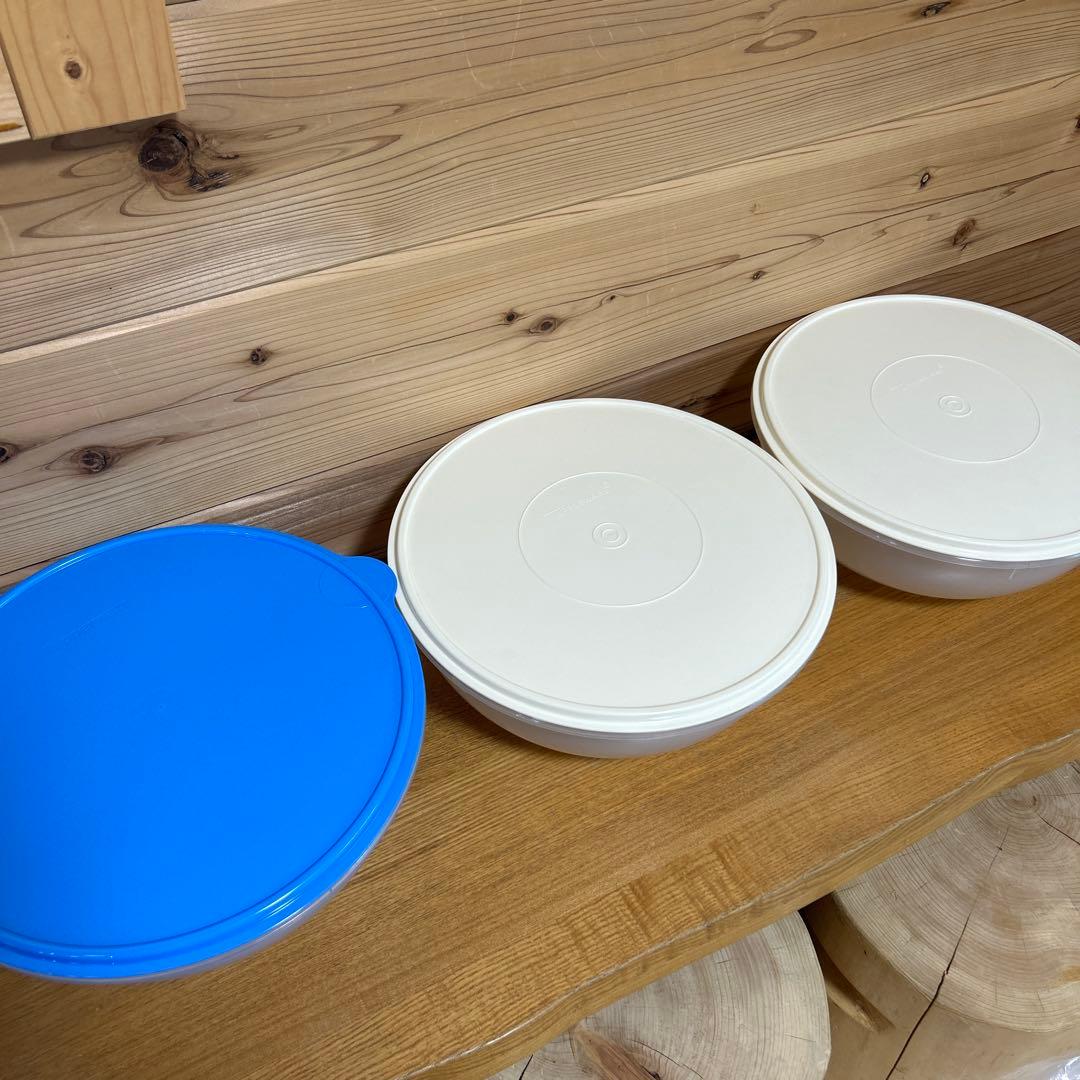 タッパーウェア　スーパーミックスボール　3個セット