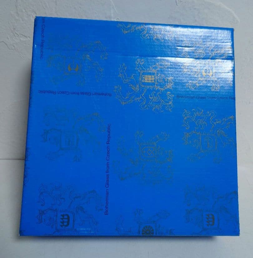 【未使用】ボヘミアクリスタ グラス6個 BOHEMIA KALI GLASS