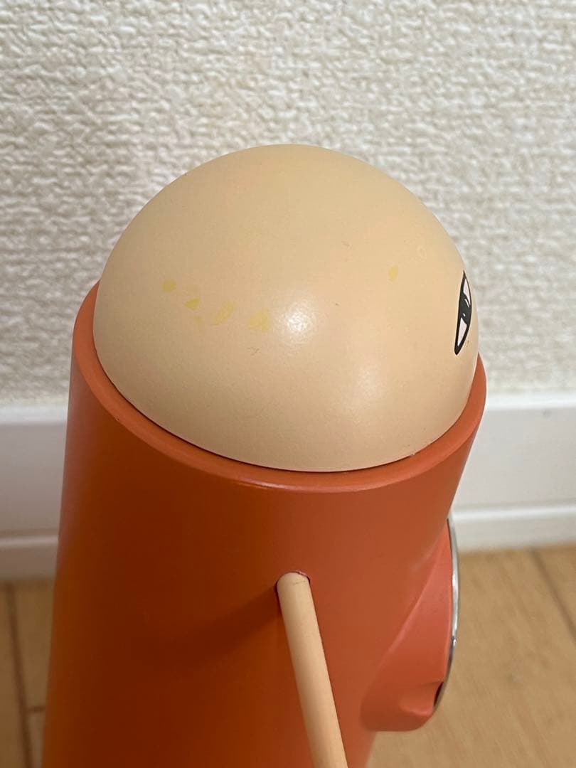 ジャスタウェイ　時計 キャラクター時計 オレンジ色