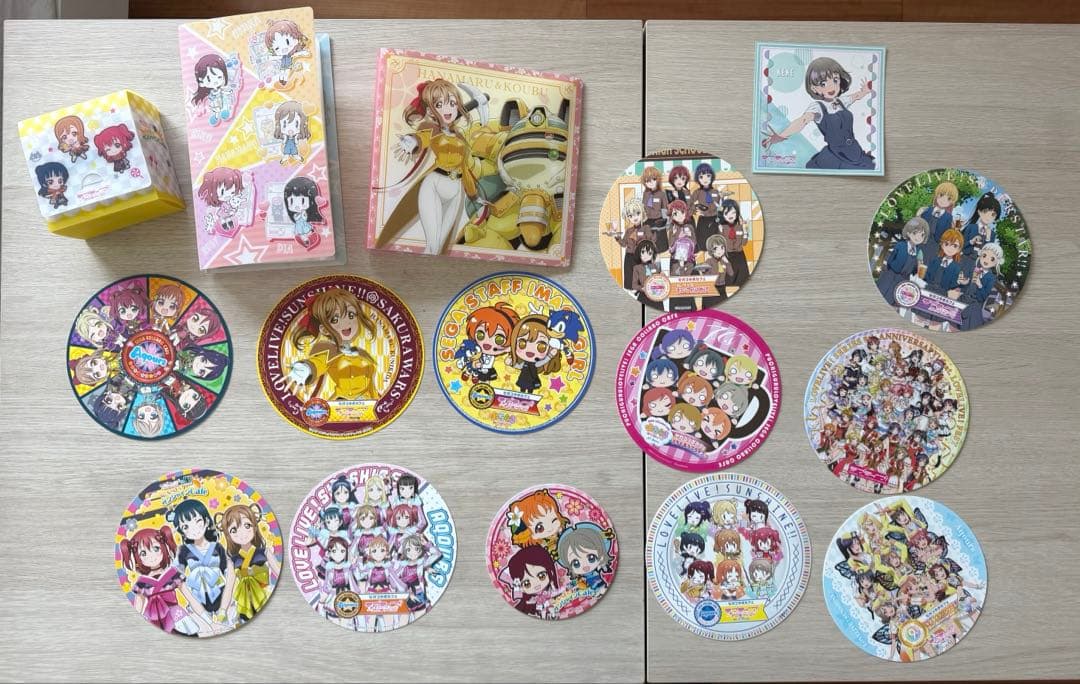 ラブライブ！コースター 100枚以上まとめ売り　ケース3点付き