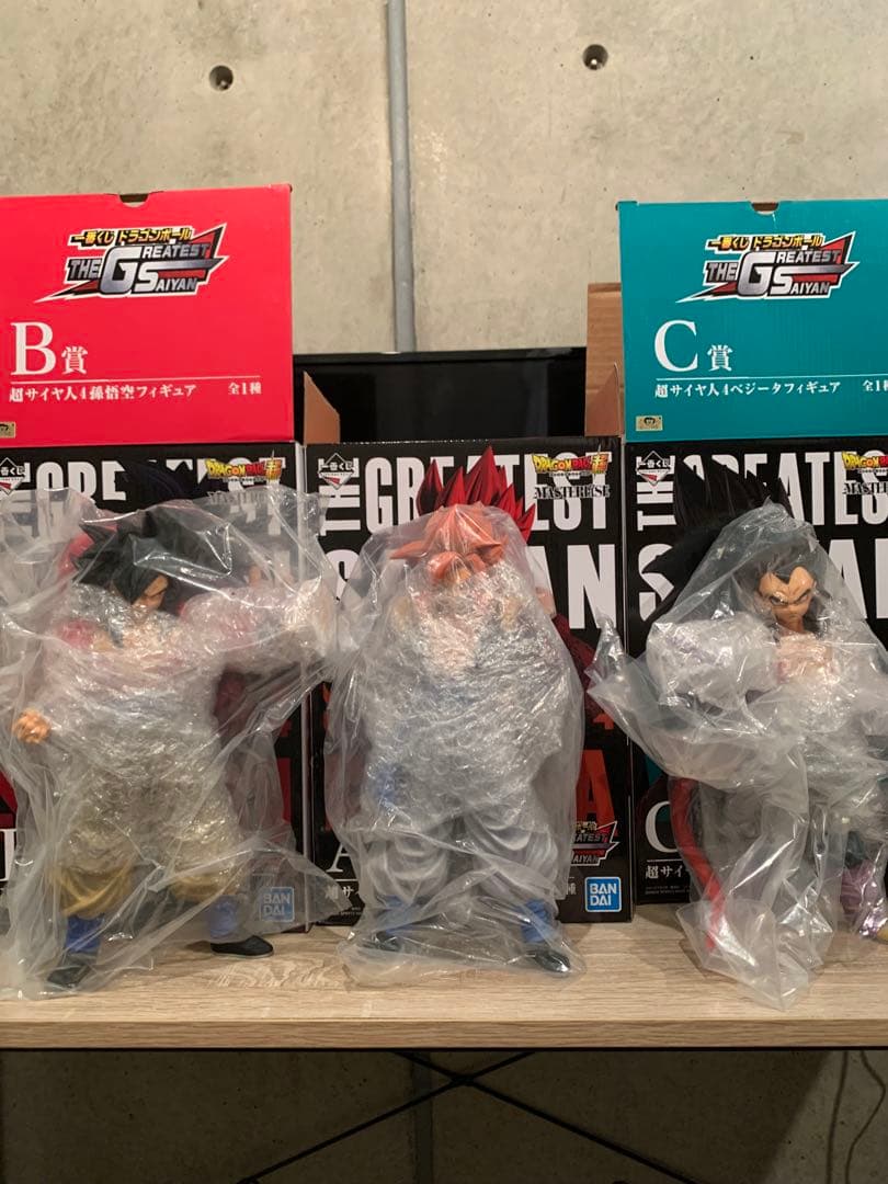 一番くじドラゴンボールTHE GREATEST SAIYAN 3体セット➕その他