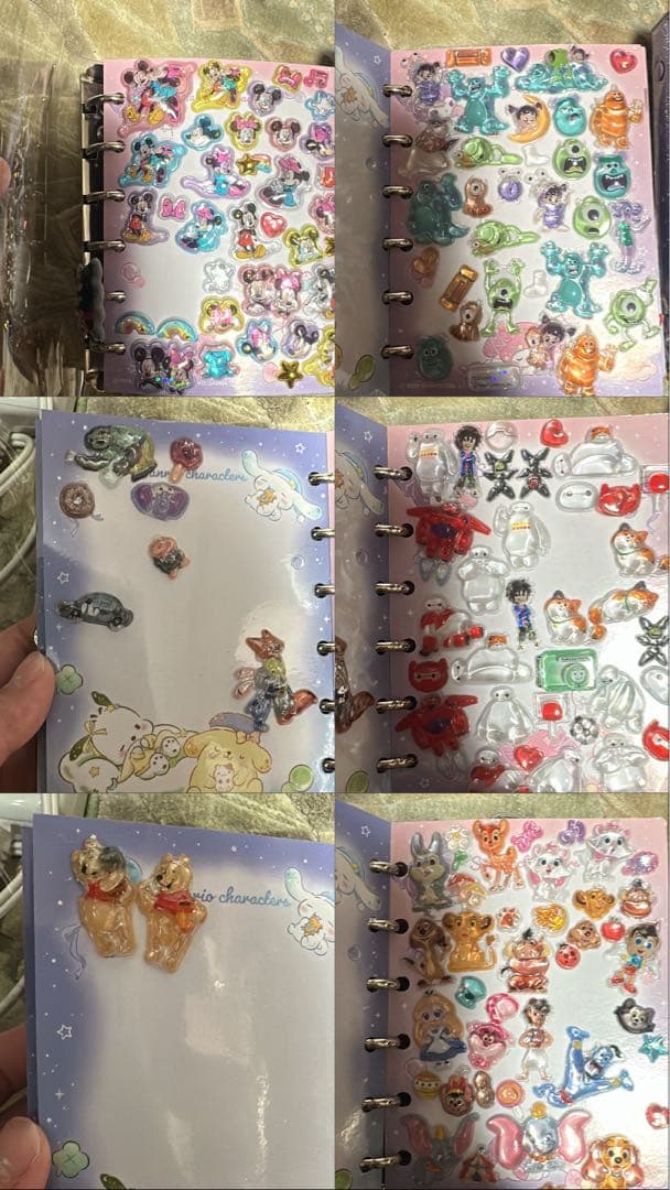 ボンボンドロップシール シール帳 シールまとめ売り 18点