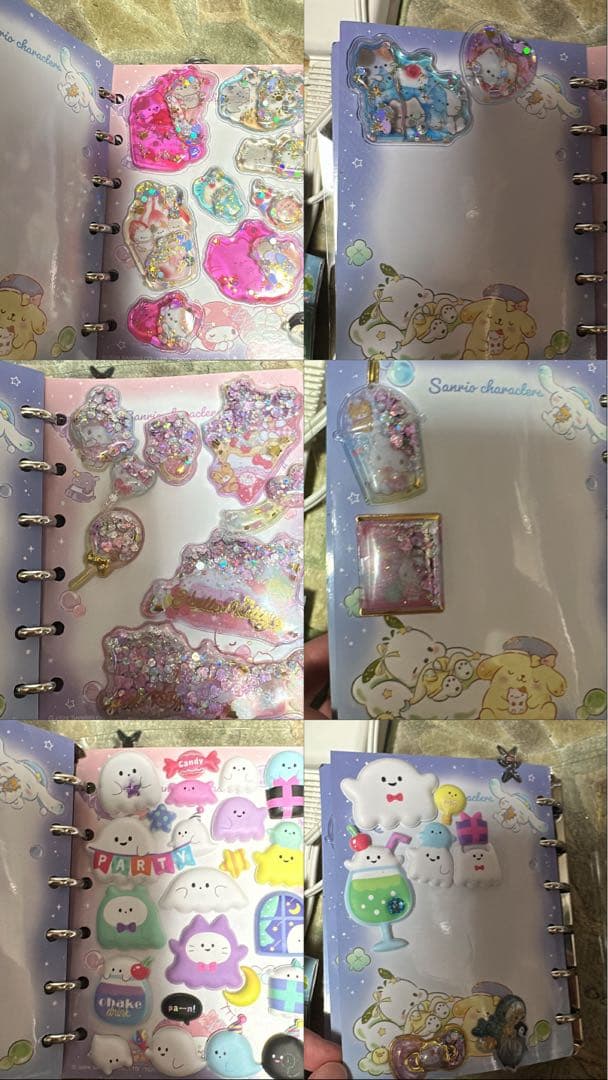 ボンボンドロップシール シール帳 シールまとめ売り 18点