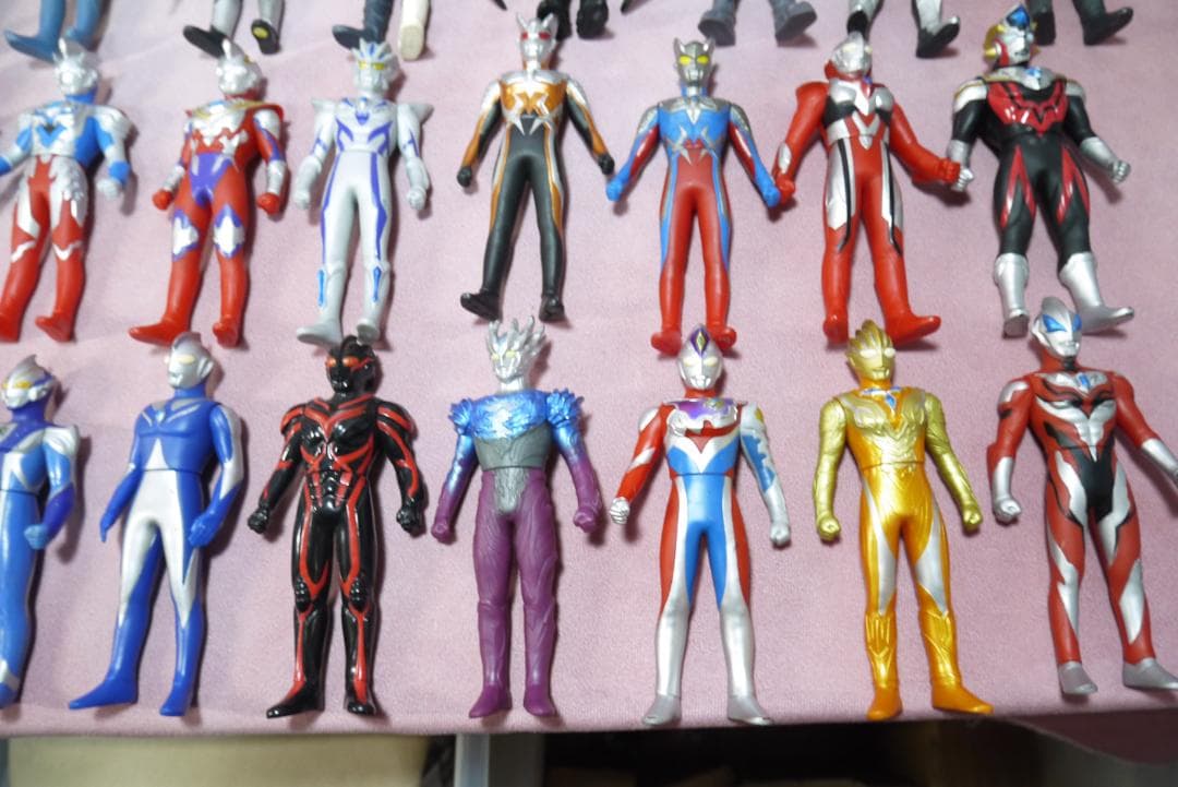 ウルトラヒーローシリーズ500　ウルトラ怪獣シリーズ500　ソフビ　58体