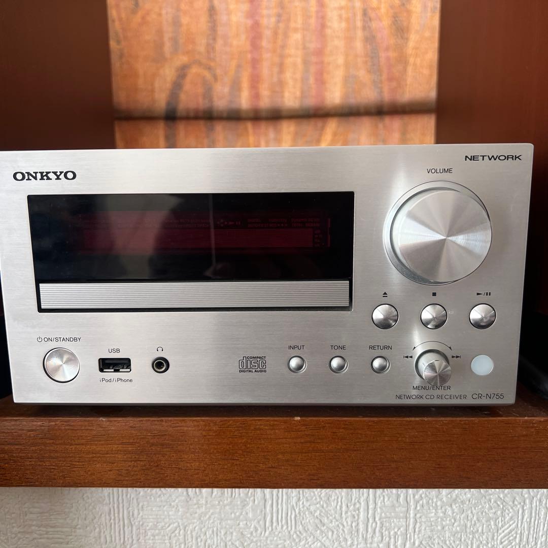 ONKYO CDレシーバー CR-N755 & スピーカー D-55EX セット