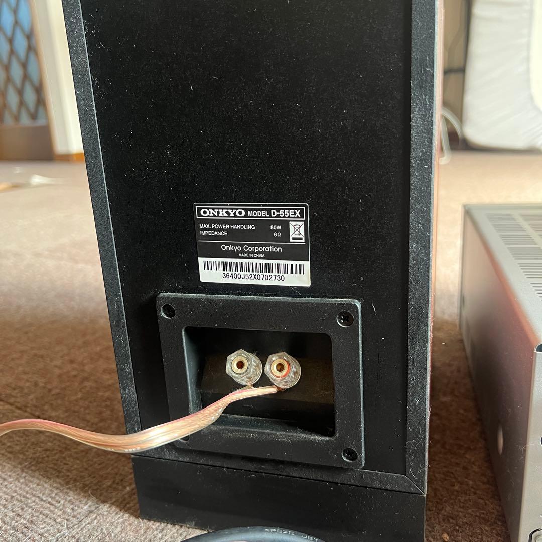 ONKYO CDレシーバー CR-N755 & スピーカー D-55EX セット