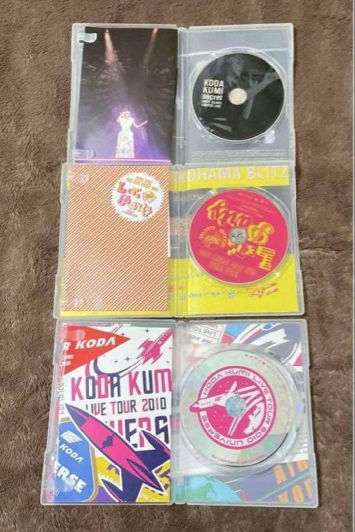 【着払い】大特価 倖田來未 豪華 DVD CD クリアファイル