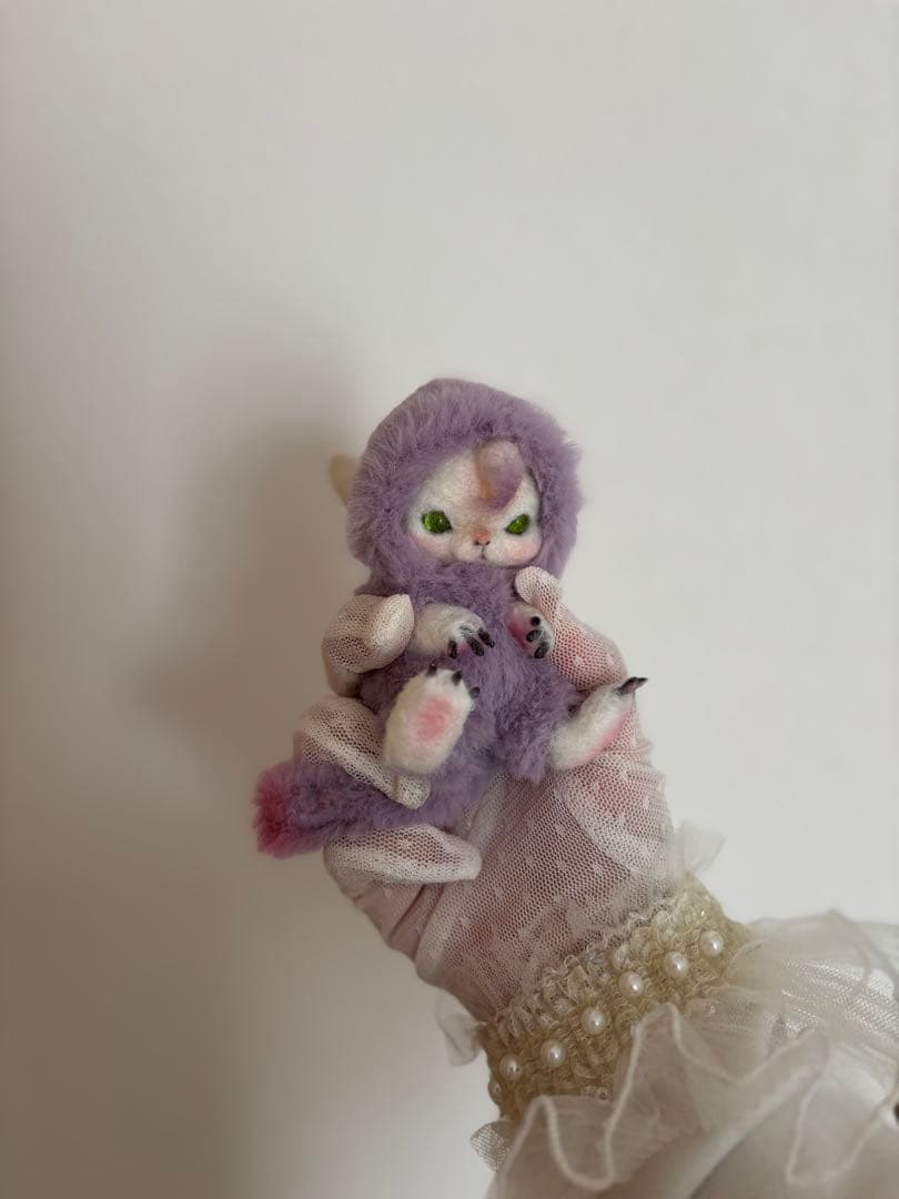 アートドール　No.071 ましゅまろ幻獣　羊毛フェルト