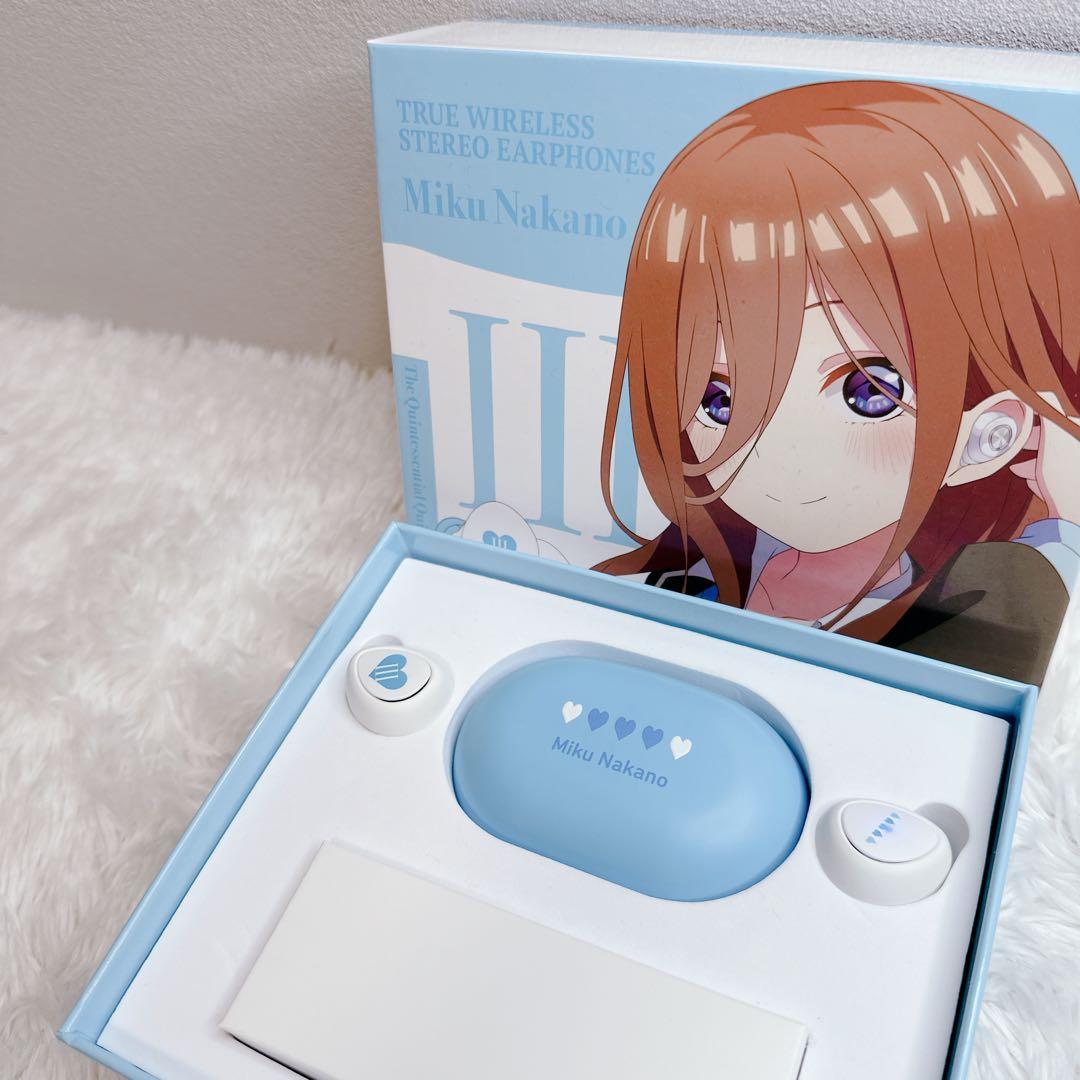 【完売品】五等分の花嫁 中野三玖モデル ワイヤレスイヤホン