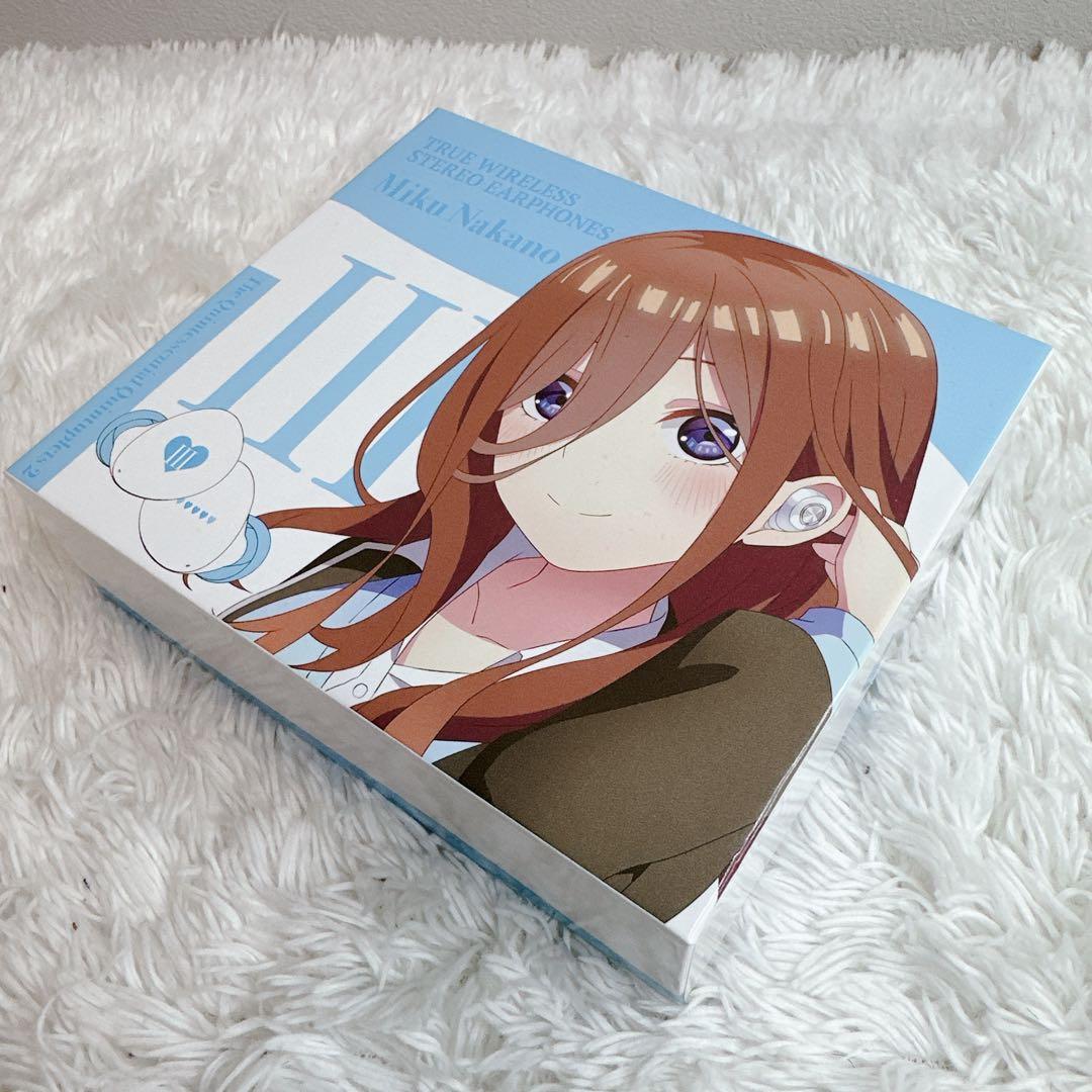 【完売品】五等分の花嫁 中野三玖モデル ワイヤレスイヤホン