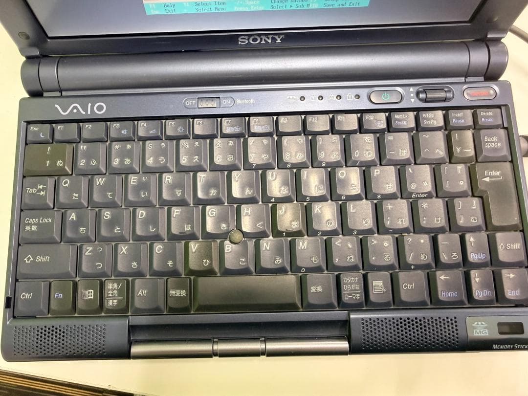 Sony VAIO PCG-191N 通電確認◎ ノートパソコン PC 1057