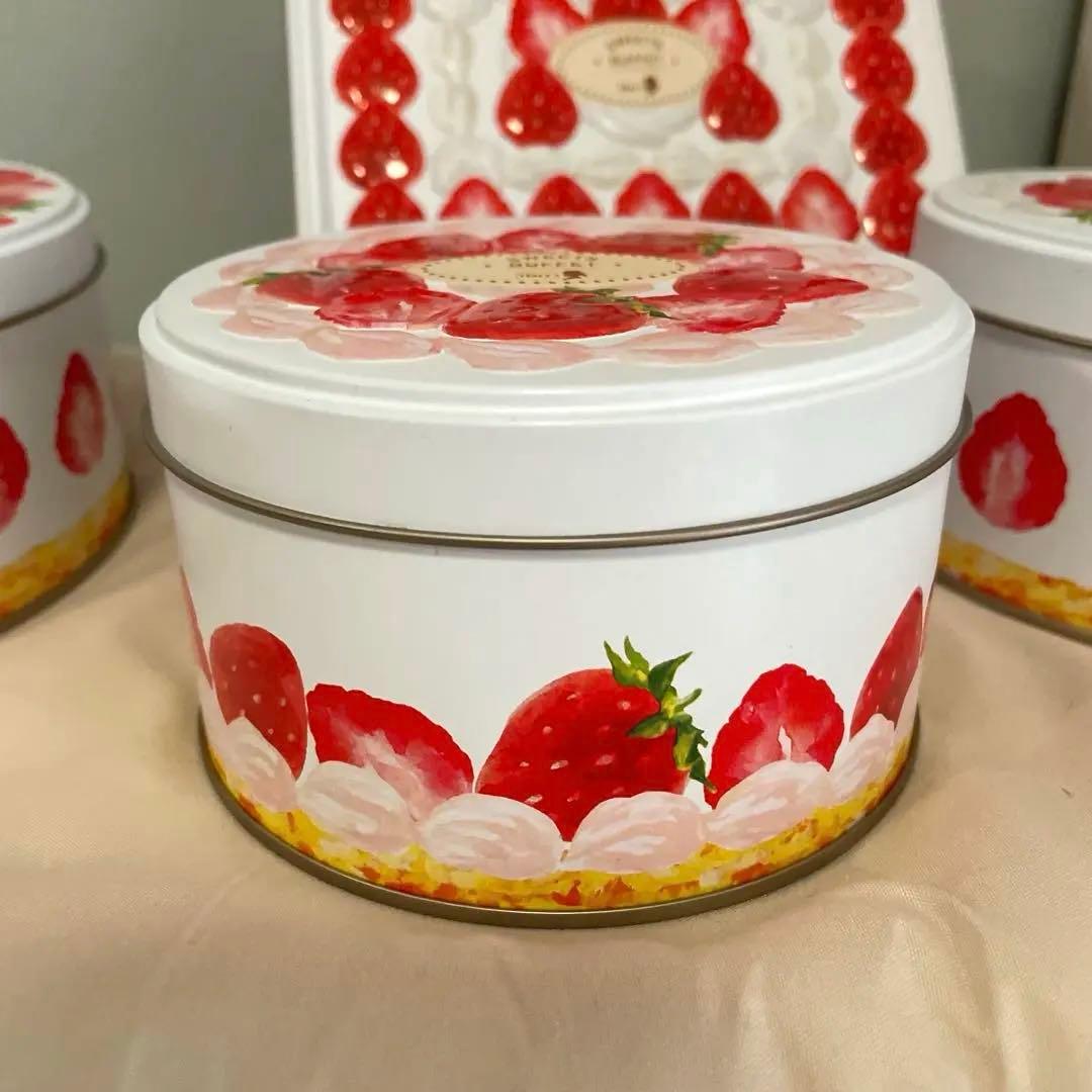 新品 メリーチョコレート スイーツビュッフェ 缶 4点 セット お菓子無し