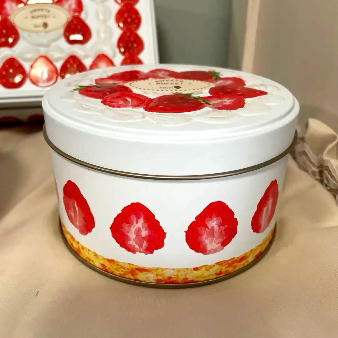 新品 メリーチョコレート スイーツビュッフェ 缶 4点 セット お菓子無し