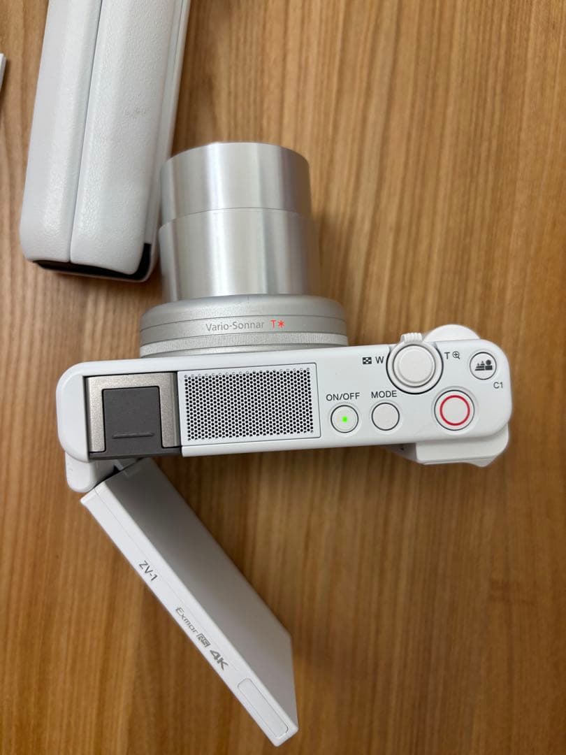 美品!!SONY ミラーレスカメラ ホワイト/新品バッテリー