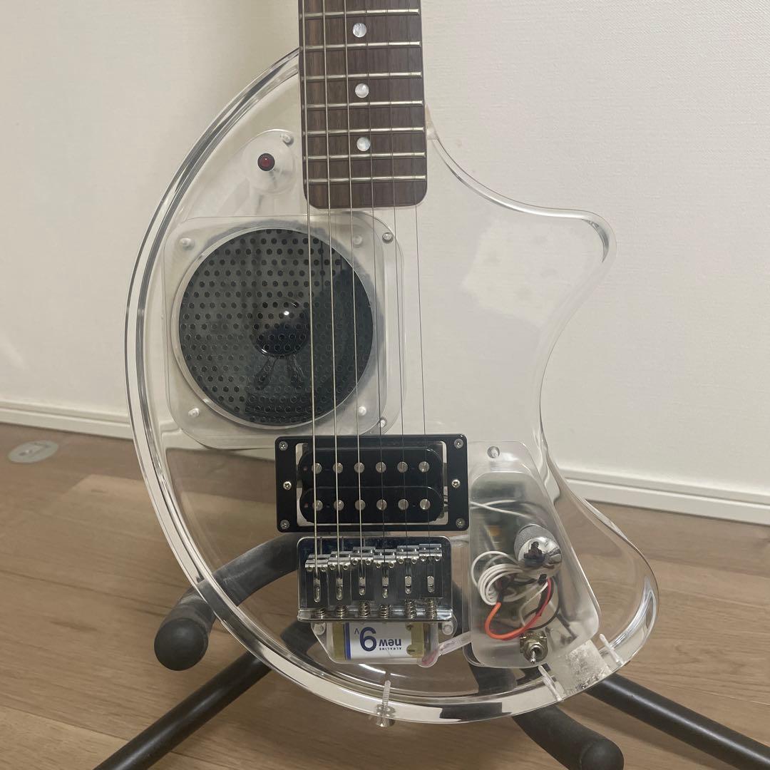 FERNANDES ZO-3 アクリル、透明、スケルトン　エレキギター