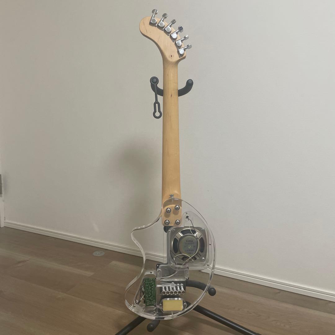 FERNANDES ZO-3 アクリル、透明、スケルトン　エレキギター