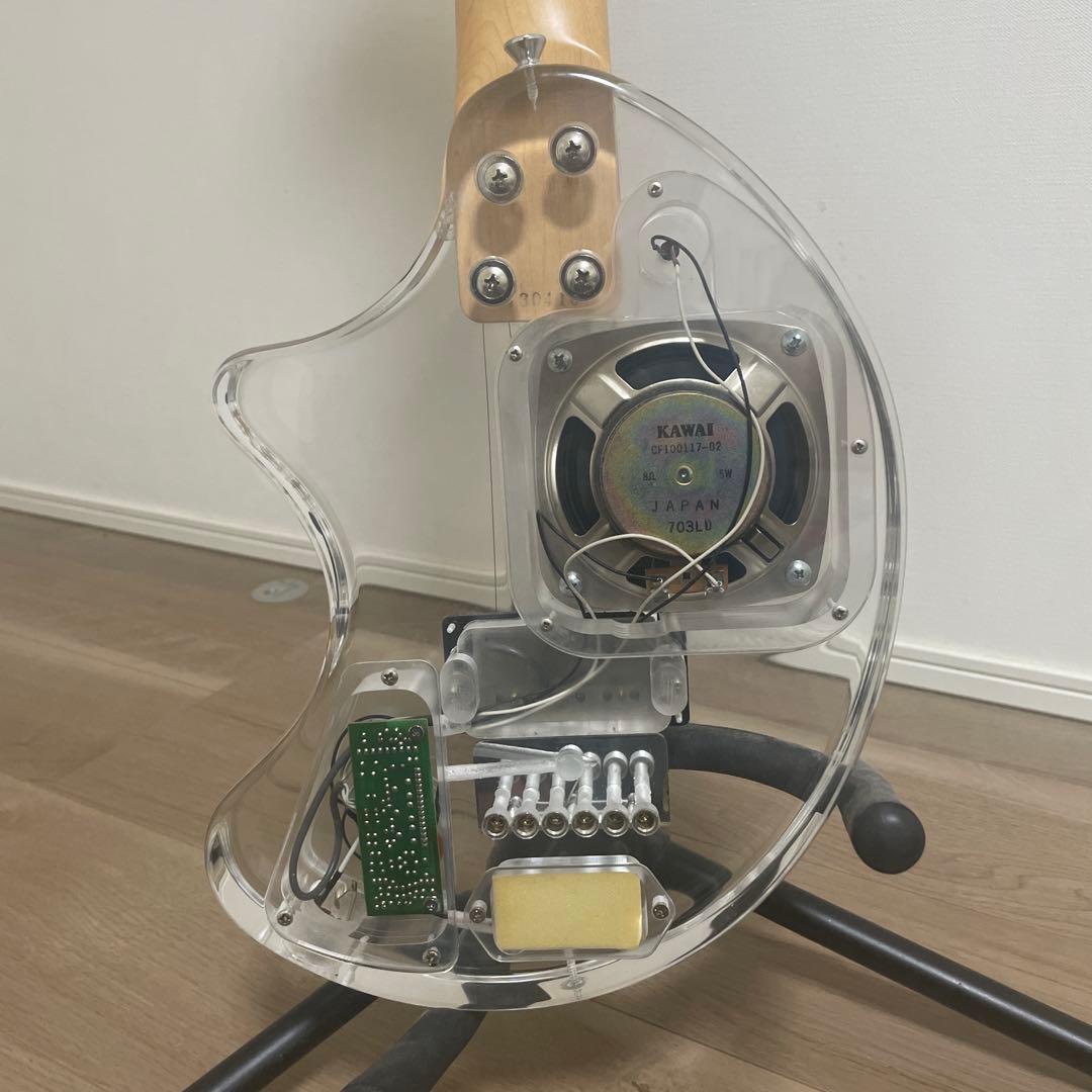 FERNANDES ZO-3 アクリル、透明、スケルトン　エレキギター