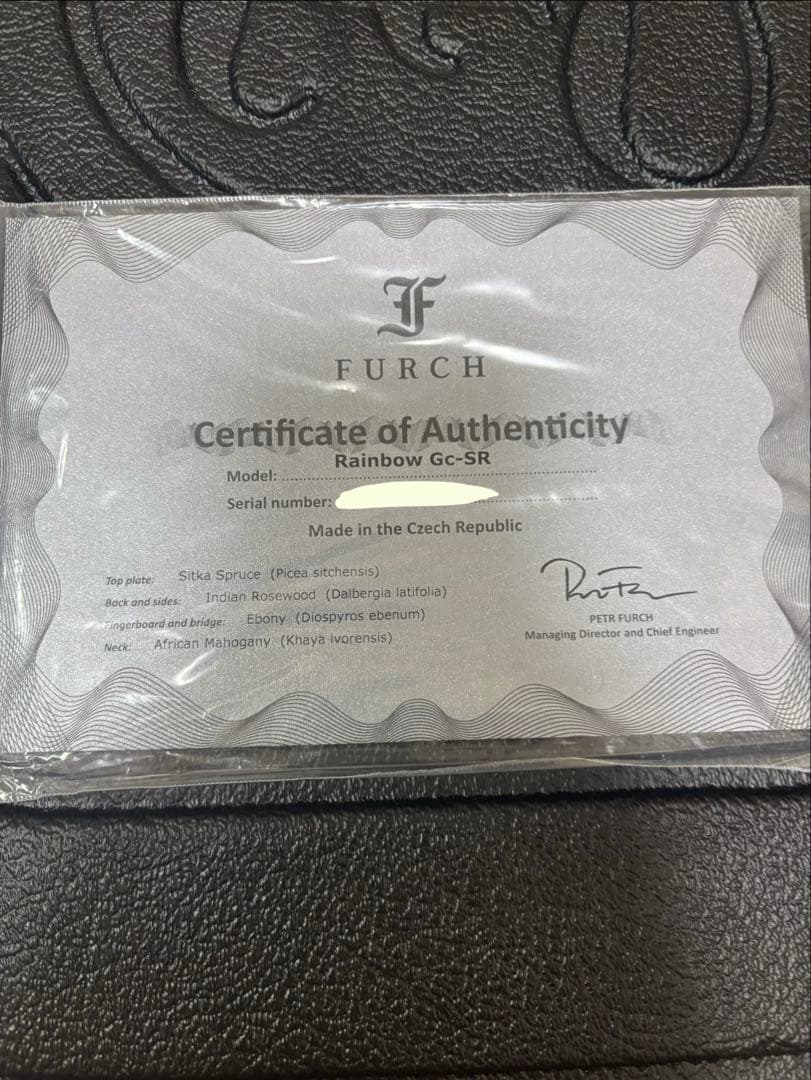 Furch Rainbow GC-SR Legend25 Inlay フォルヒ
